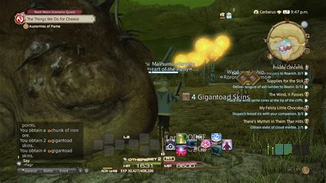 final fantasy 14 gigantoad skin.